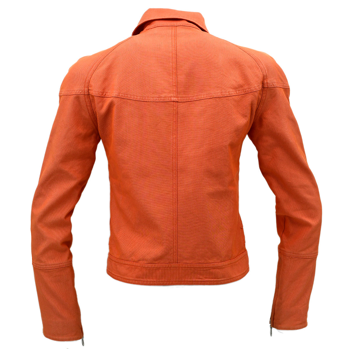 Luxury Chanel Sport Line Zip Up Jacket Orange 02S #38