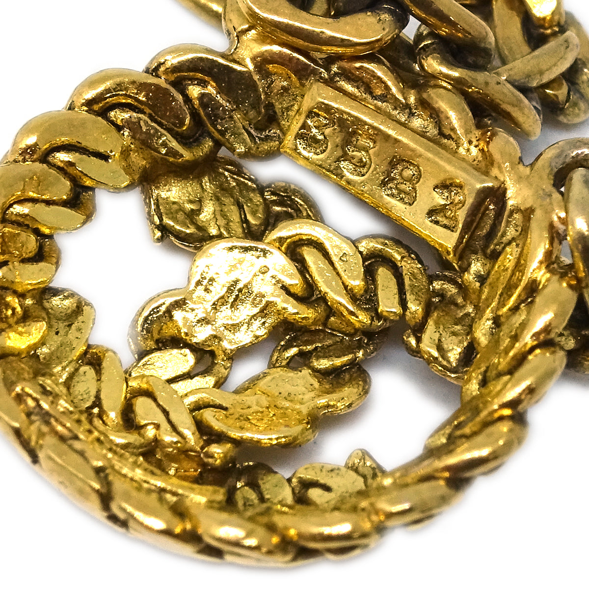 Luxury Chanel Medallion Pendant Necklace 3582/1984