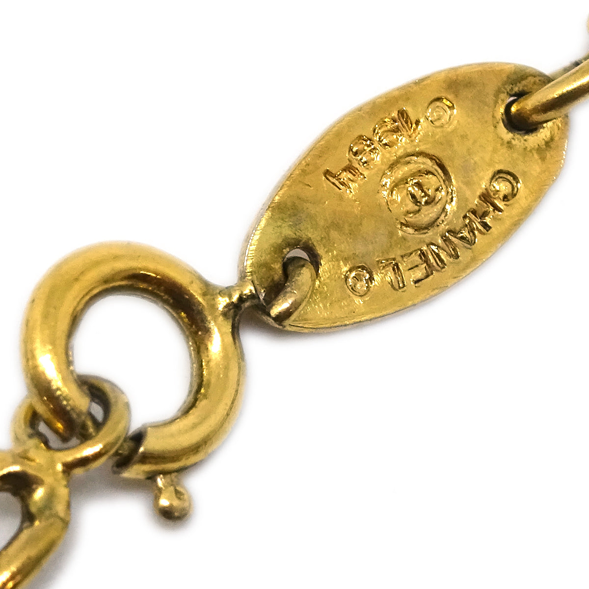 Luxury Chanel Medallion Pendant Necklace 3582/1984