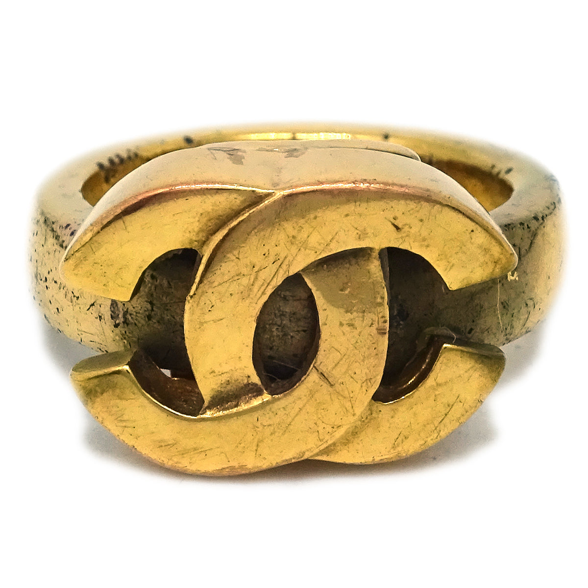 Luxury Chanel Ring Gold #51 #11 01P