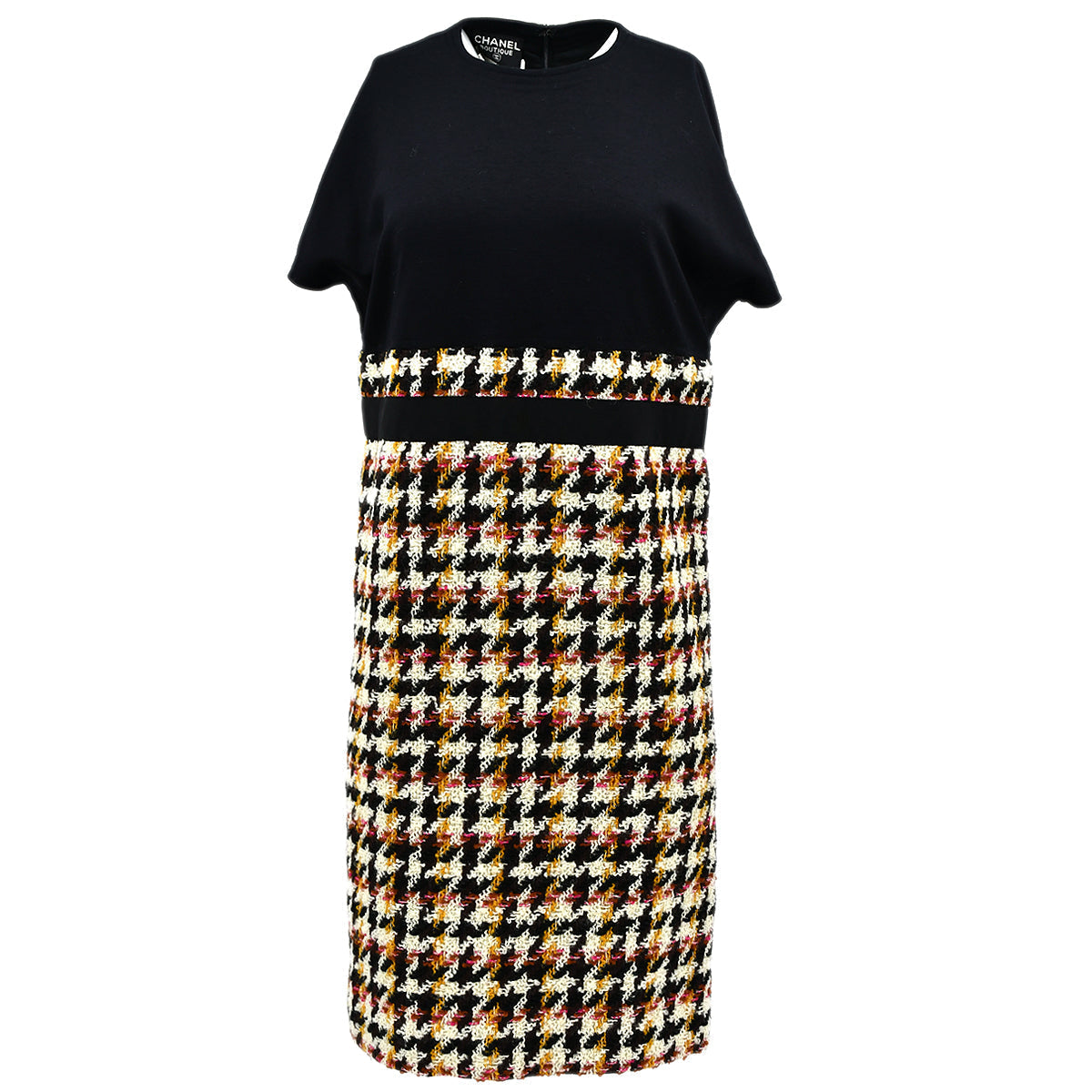 Luxury Chanel Setup Suit Jacket Dress Black 01 #38