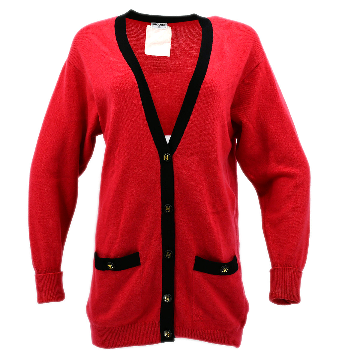 Luxury Chanel Cardigan Red