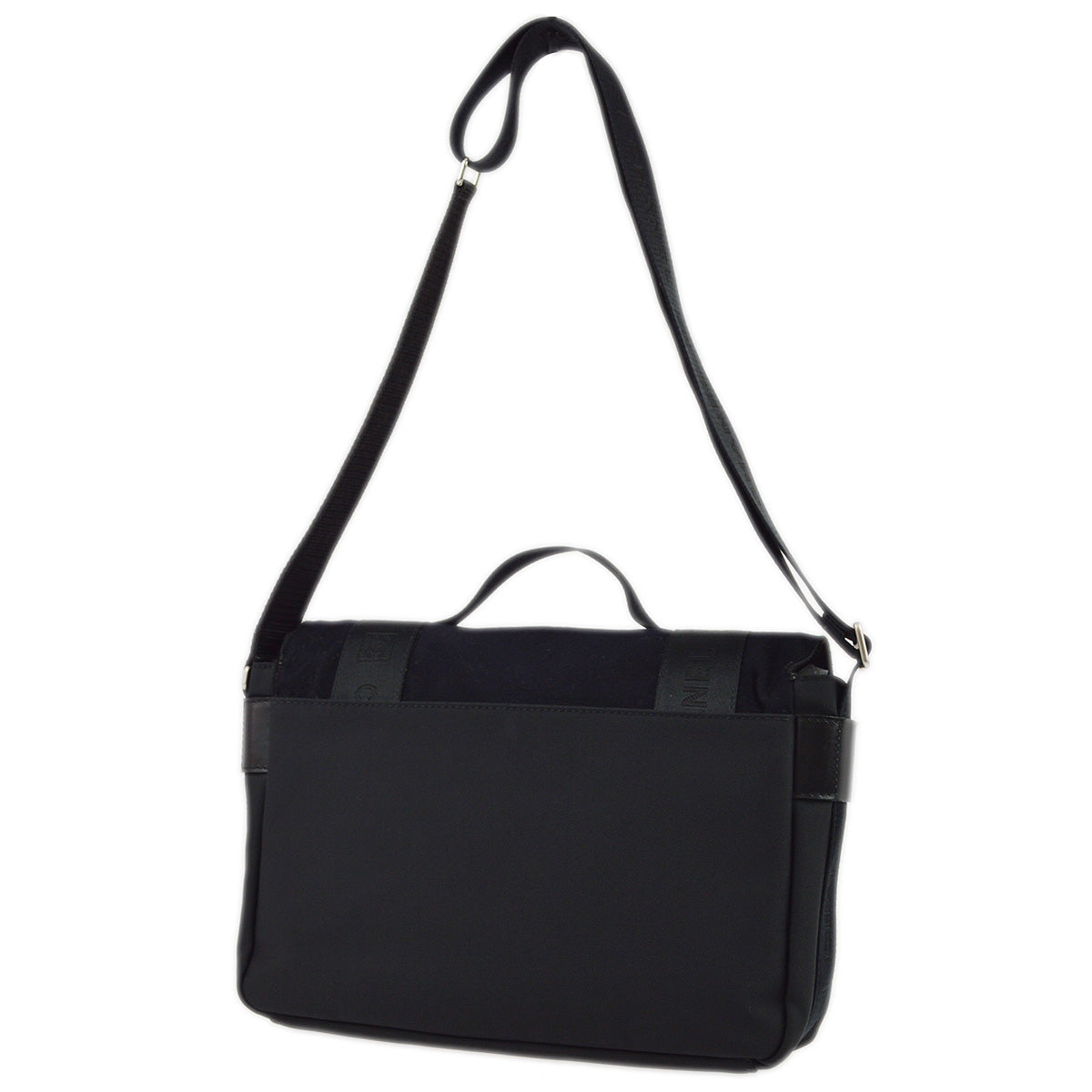Luxury Chanel 2004-2005 Black Felt Nylon Sport Line 2way Shoulder Handbag
