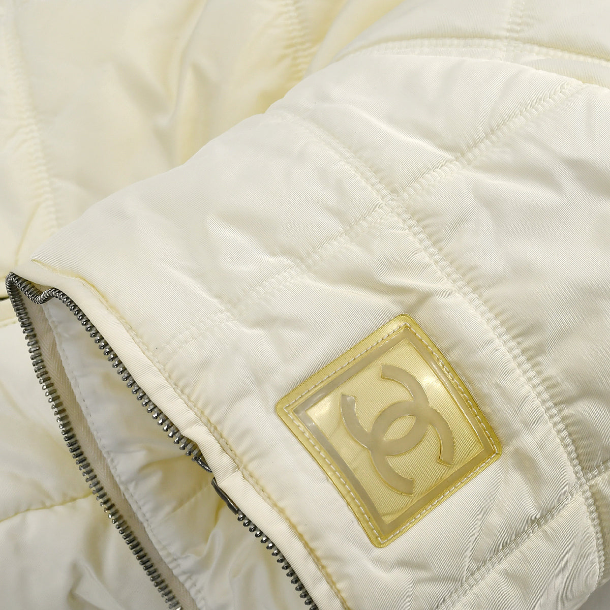 Luxury Chanel Sport Line Jacket Ivory 00A #40