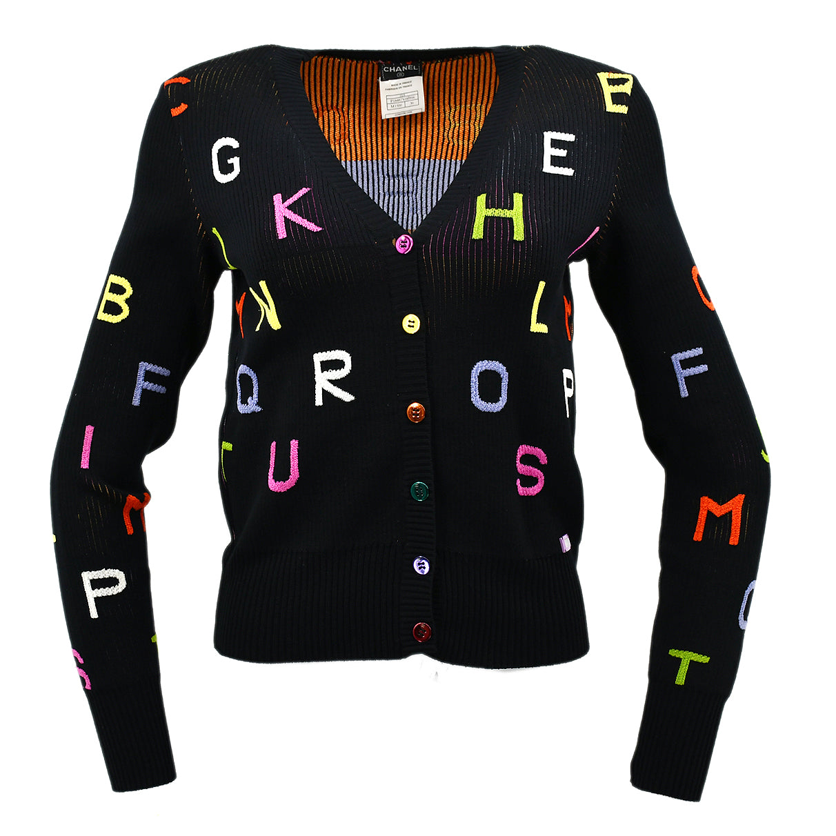 Luxury Chanel Cardigan Black 01A #36
