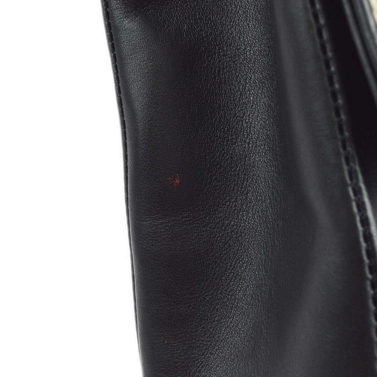 Luxury Chanel 2004-2005 Black Calfskin Wild Stitch Handbag