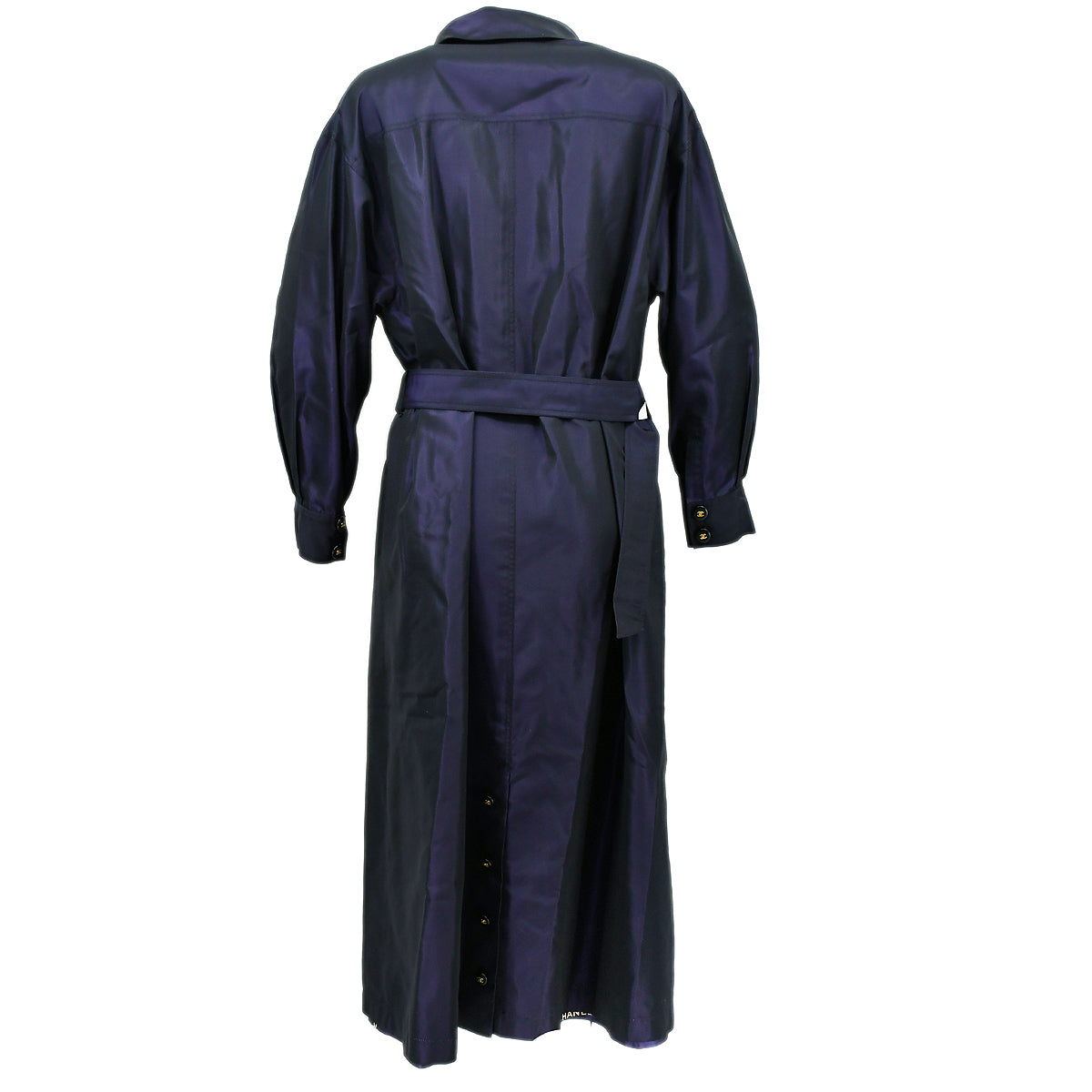 Luxury Chanel Coat Navy