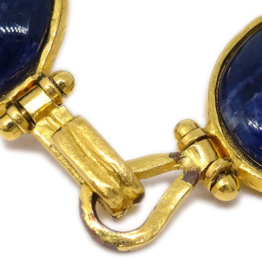 Luxury Chanel Stone Bracelet Blue 95A