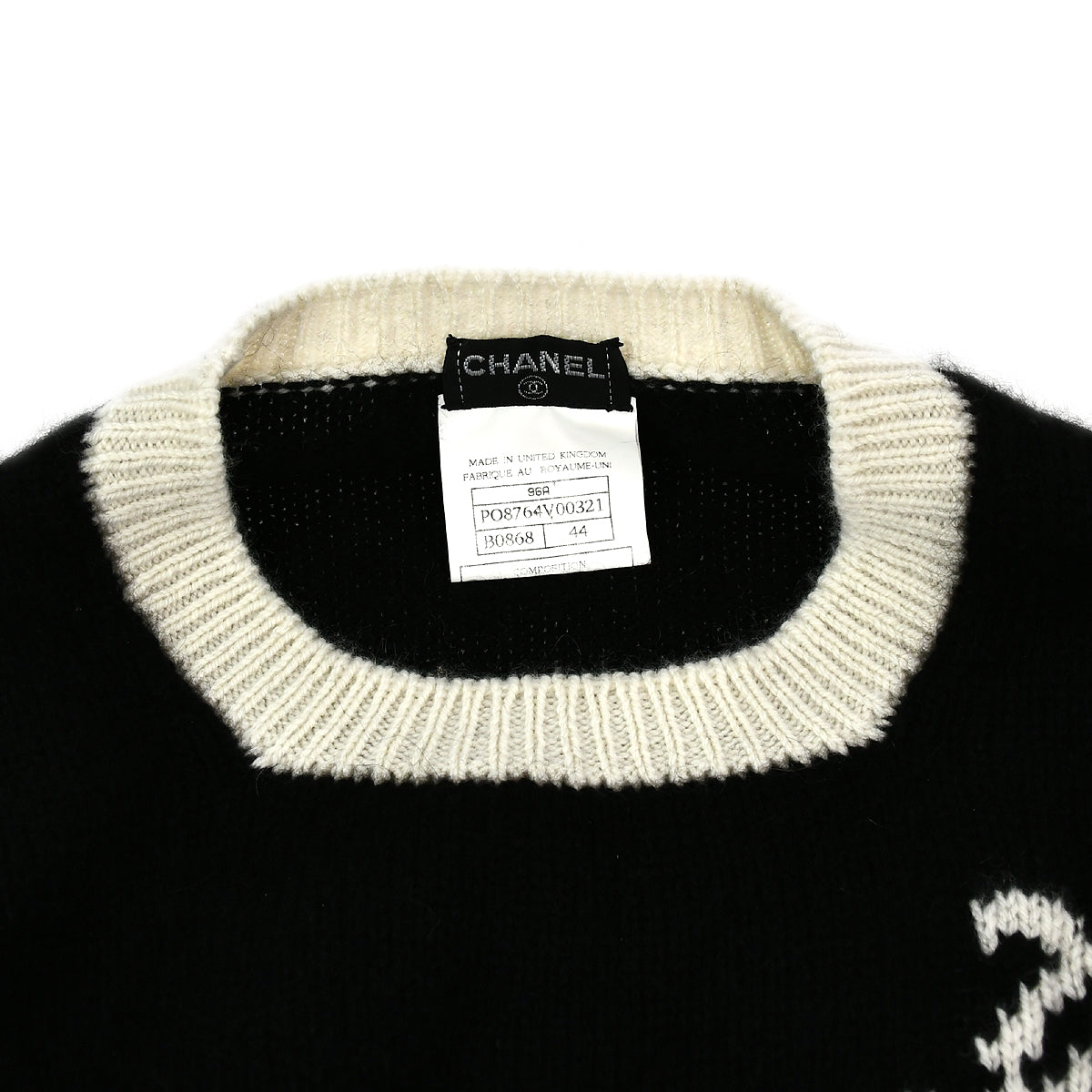 Luxury Chanel Sweater Black 96A #44