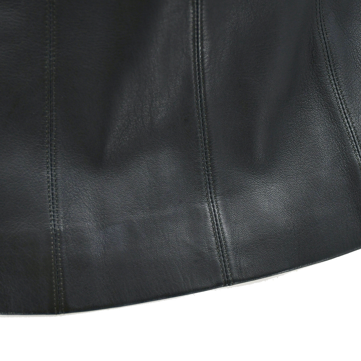 Luxury Chanel Sleeveless Vest Jacket Charcoal Gray #38 02A