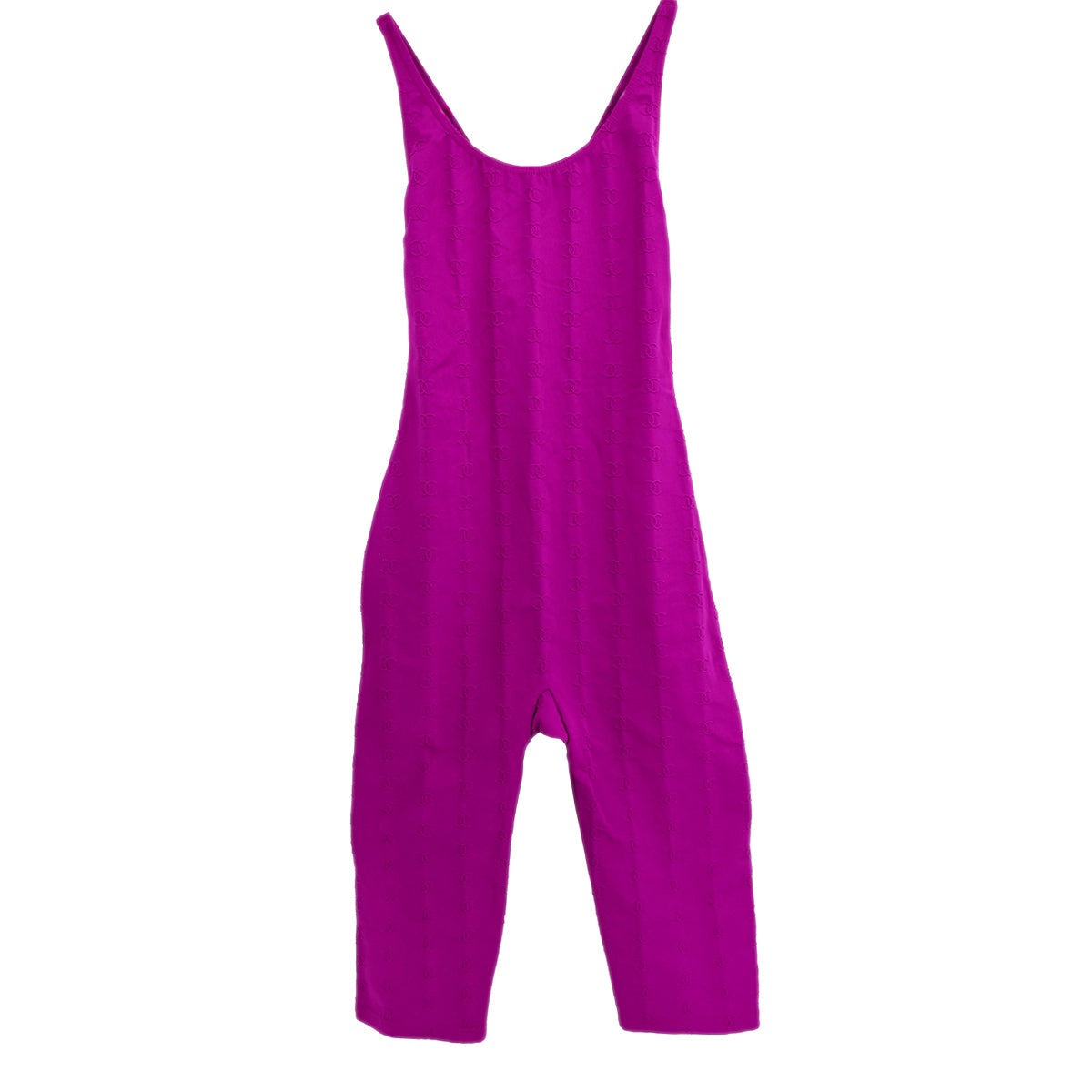 Luxury Chanel Sleeveless Jumpsuit Purple 97P #42