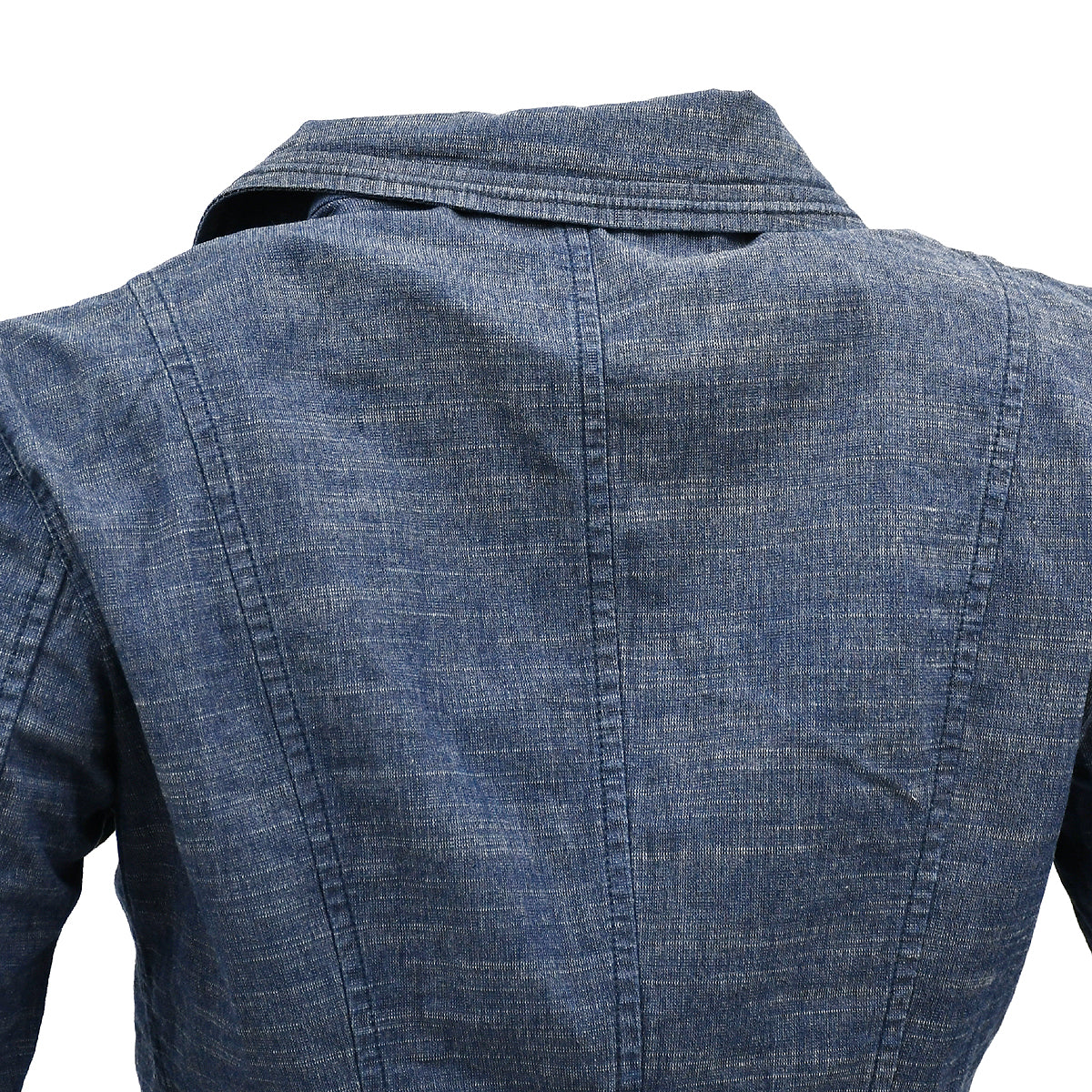 Luxury Chanel Single Breasted Jacket Blue 03P #40