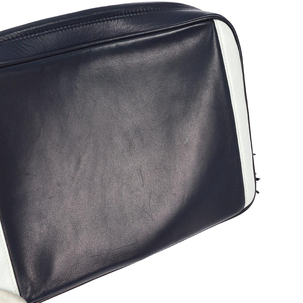Luxury Chanel 1991-1994 Navy Lambskin Camera Bag Small
