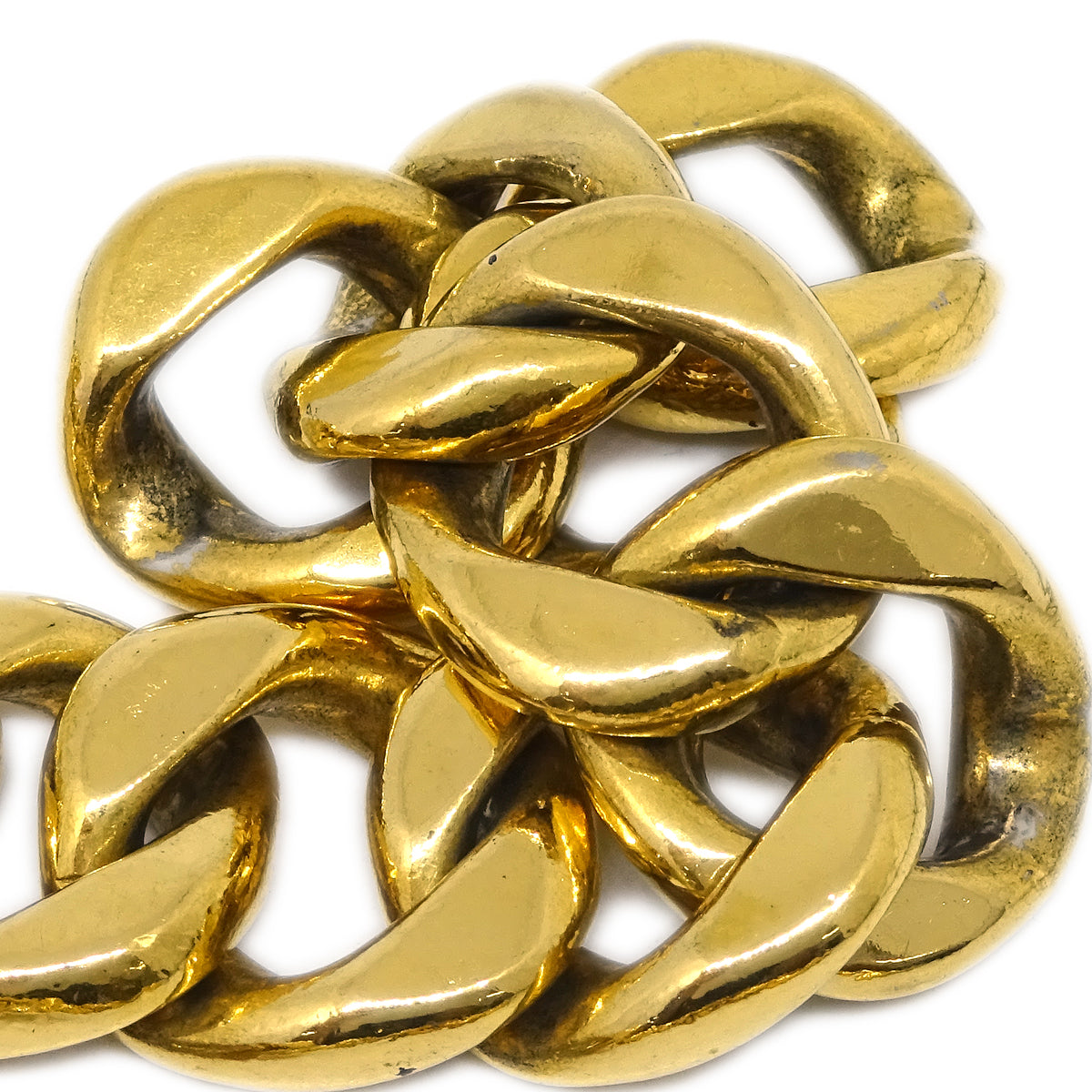 Luxury Chanel Gold Chain Belt Small New