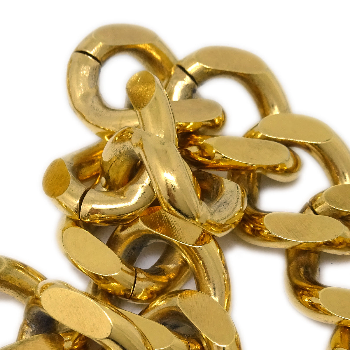 Luxury Chanel Medallion Chain Belt Gold 94A Small New