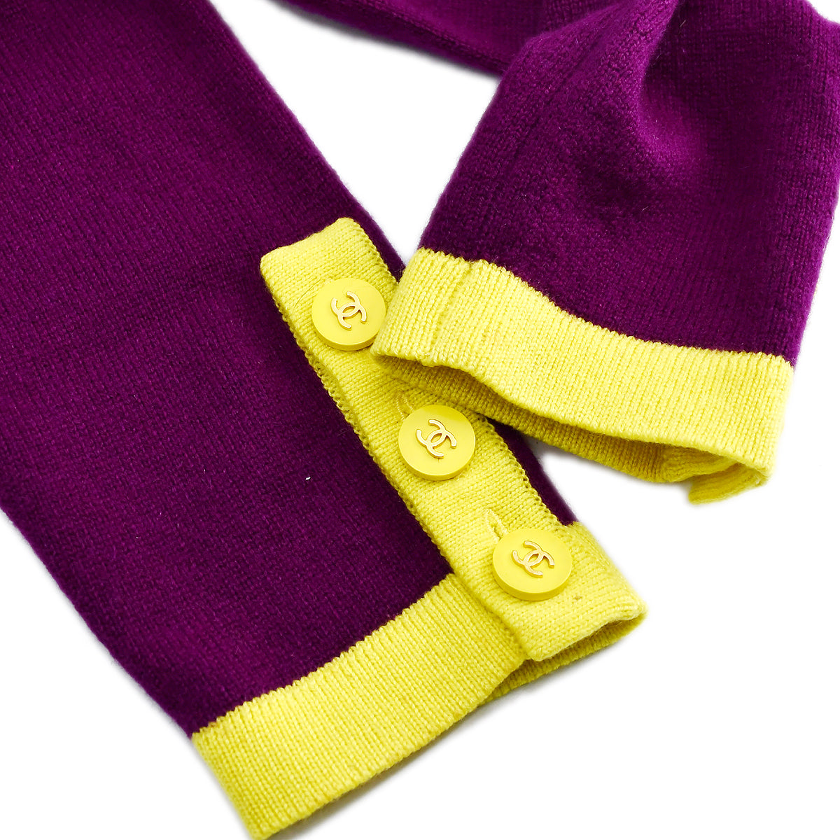 Luxury Chanel Ensemble Cardigan Short Sleeve Top Purple