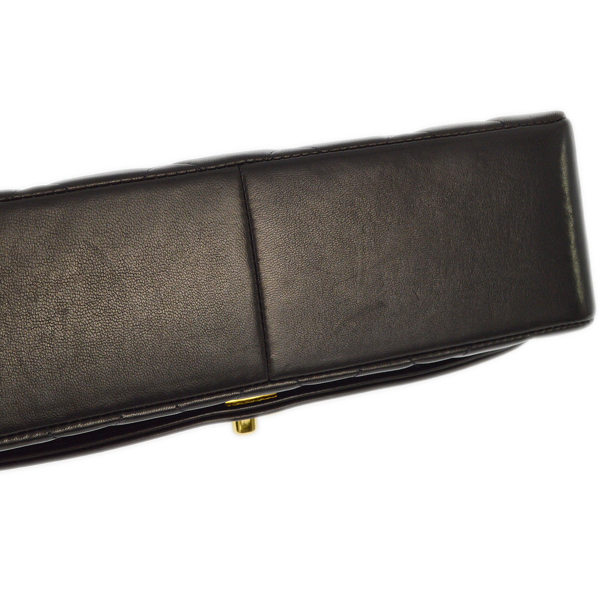 Luxury Chanel 1994-1996 Black Lambskin Medium Diana Shoulder Bag