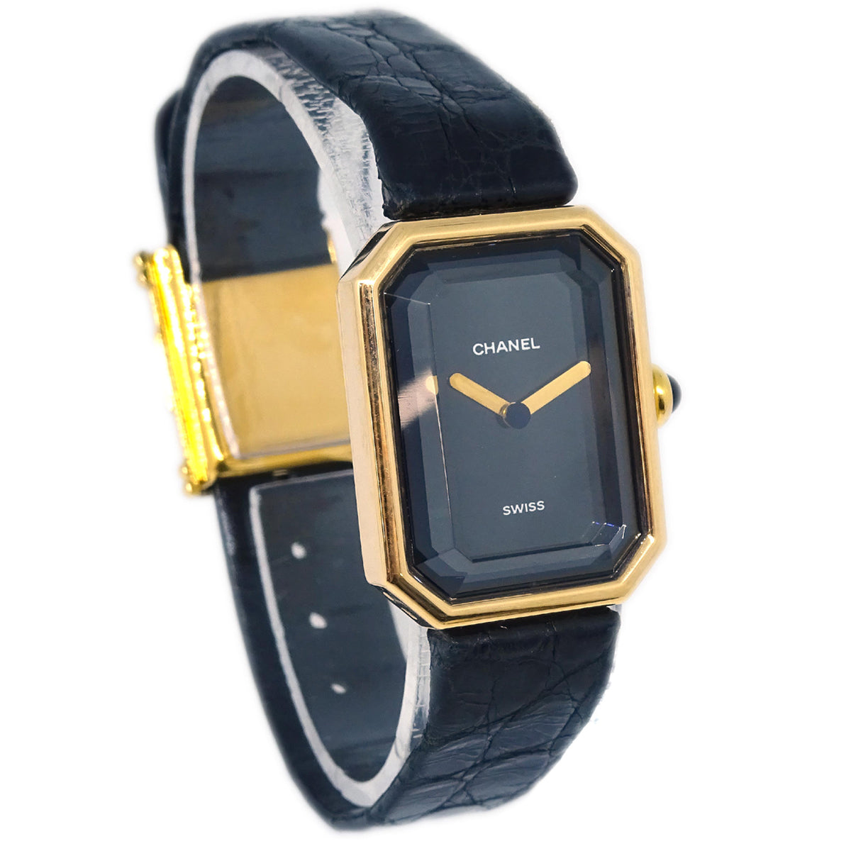 Luxury Chanel Premiere Watch Black 18KYG