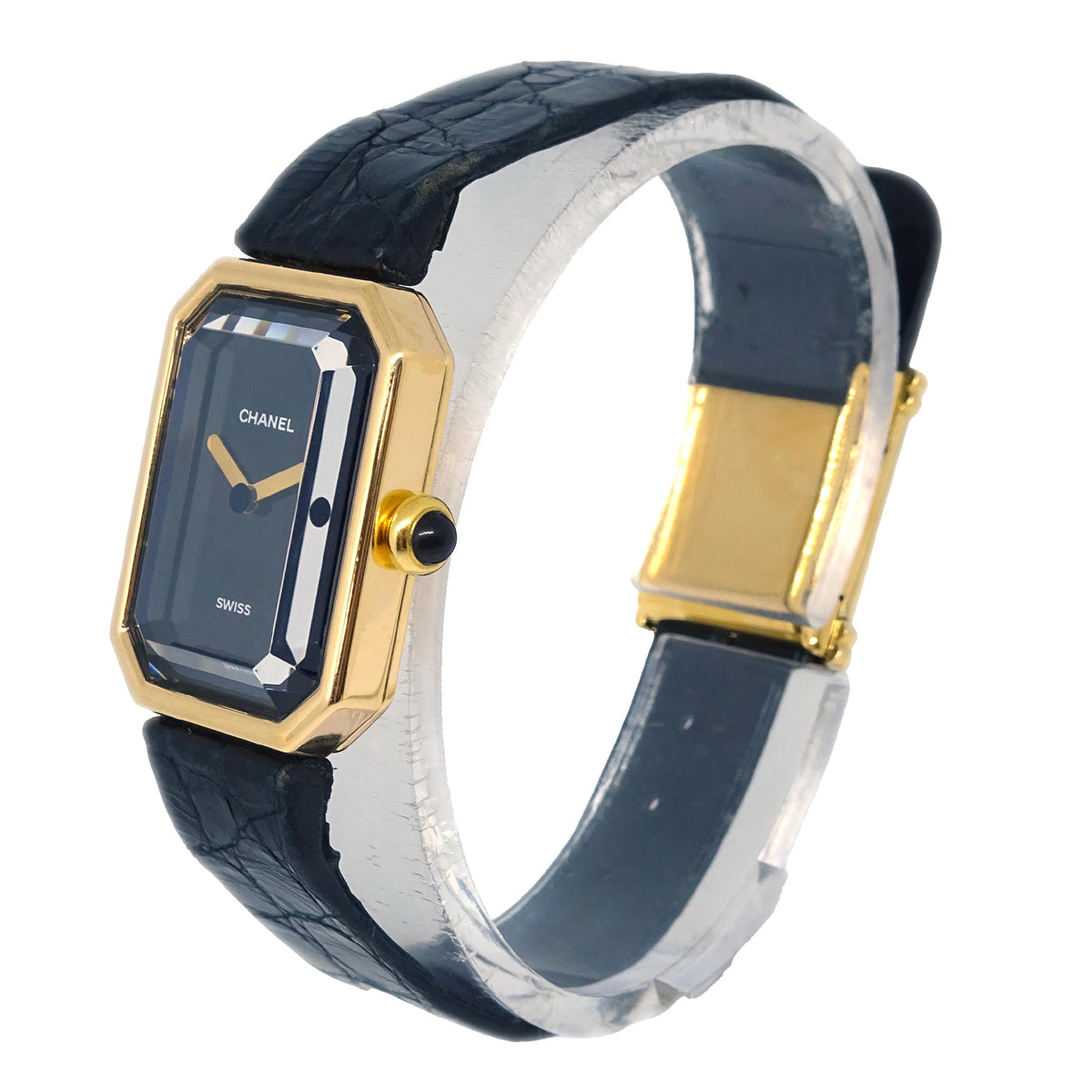 Luxury Chanel Premiere Watch Black 18KYG