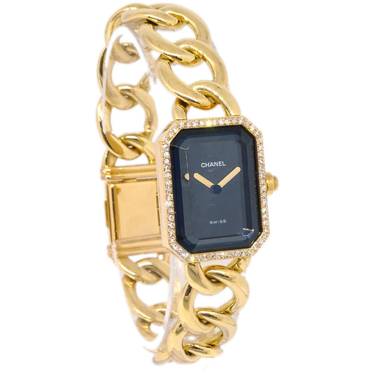 Luxury Chanel Premiere Watch 18KYG Diamond #XL