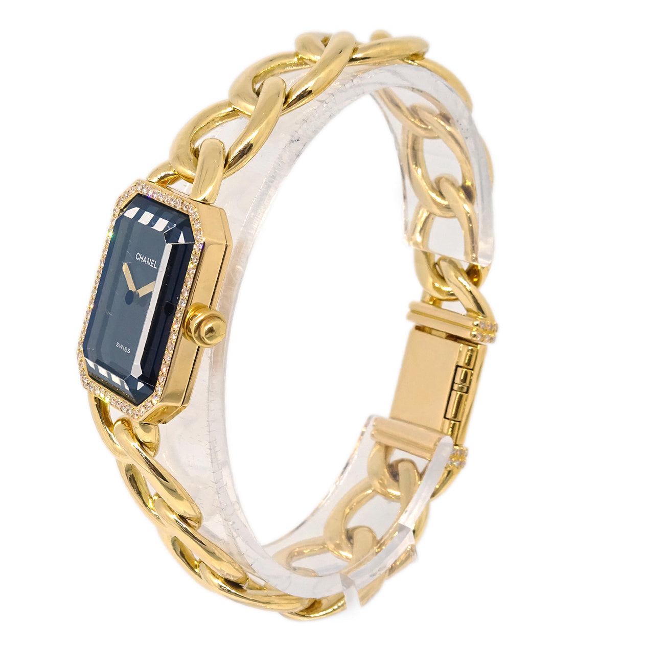 Luxury Chanel Premiere Watch 18KYG Diamond #XL
