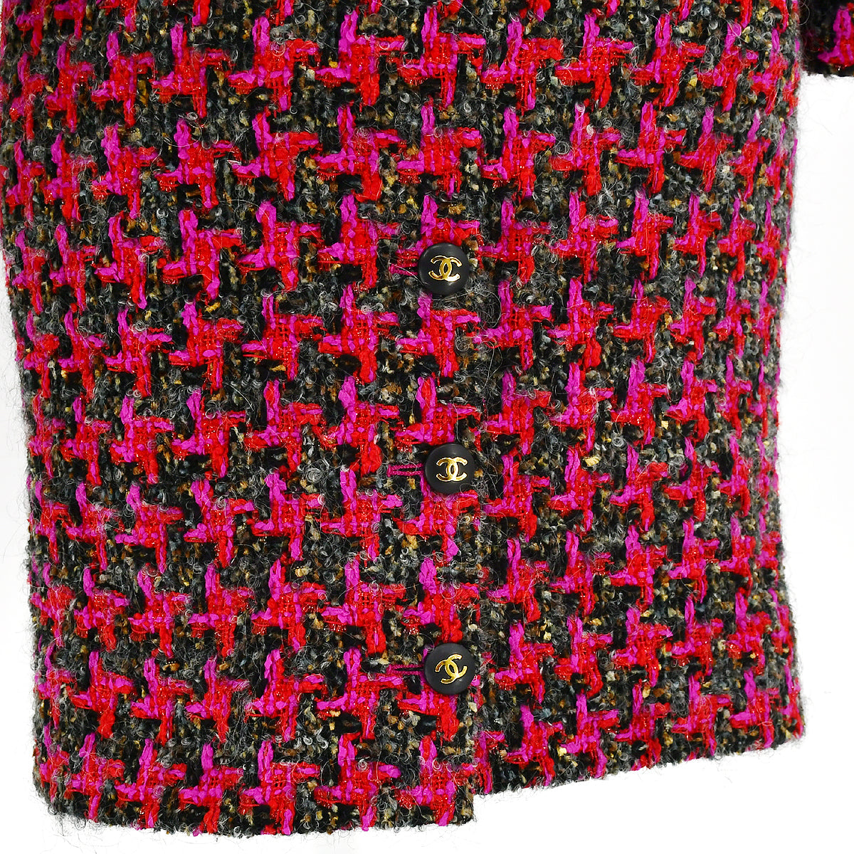 Luxury Chanel Setup Suit Jacket Skirt Pink 29 #36