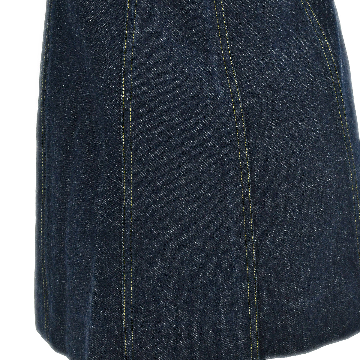 Luxury Chanel Denim Dress Navy #36