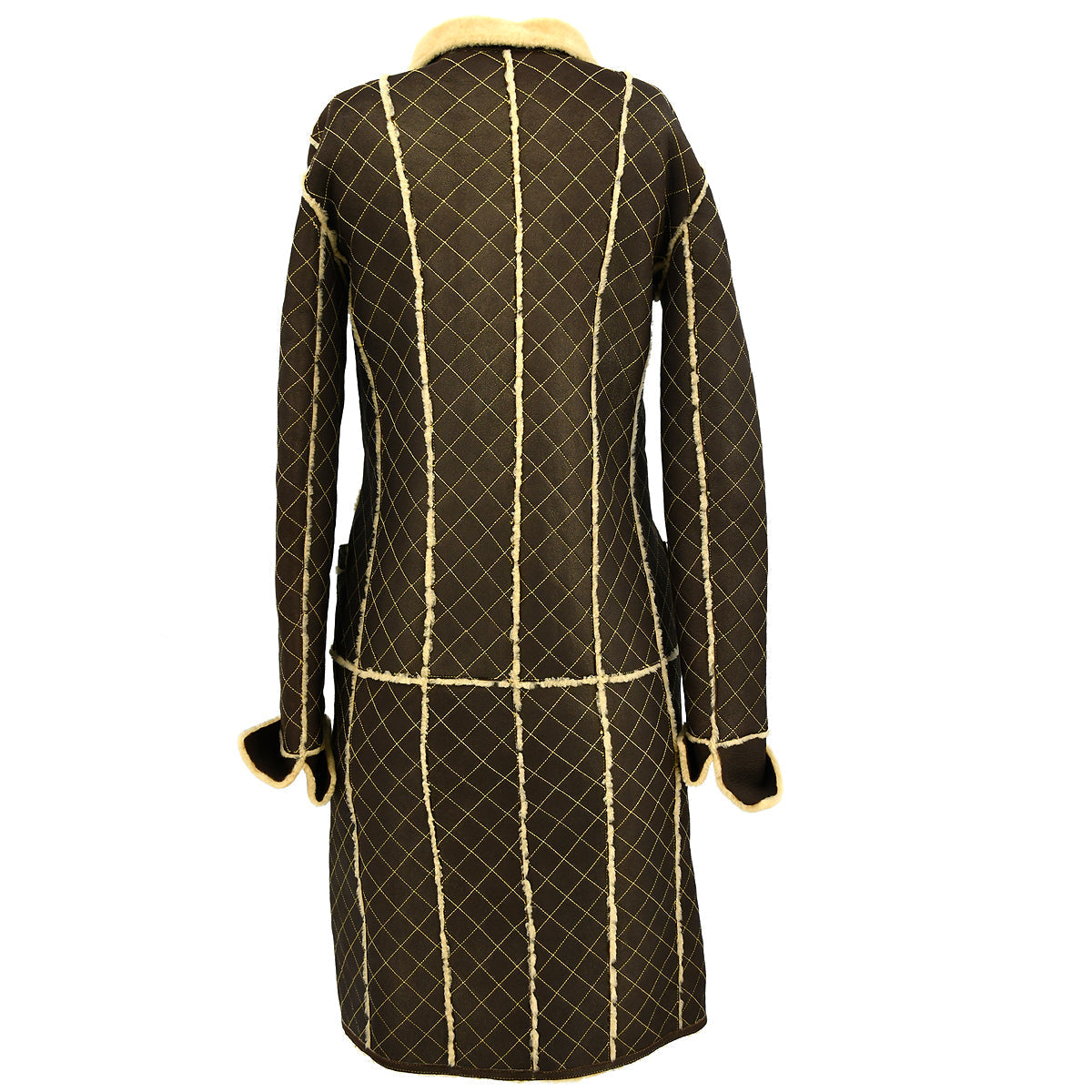 Luxury Chanel Coat Brown 04A #34