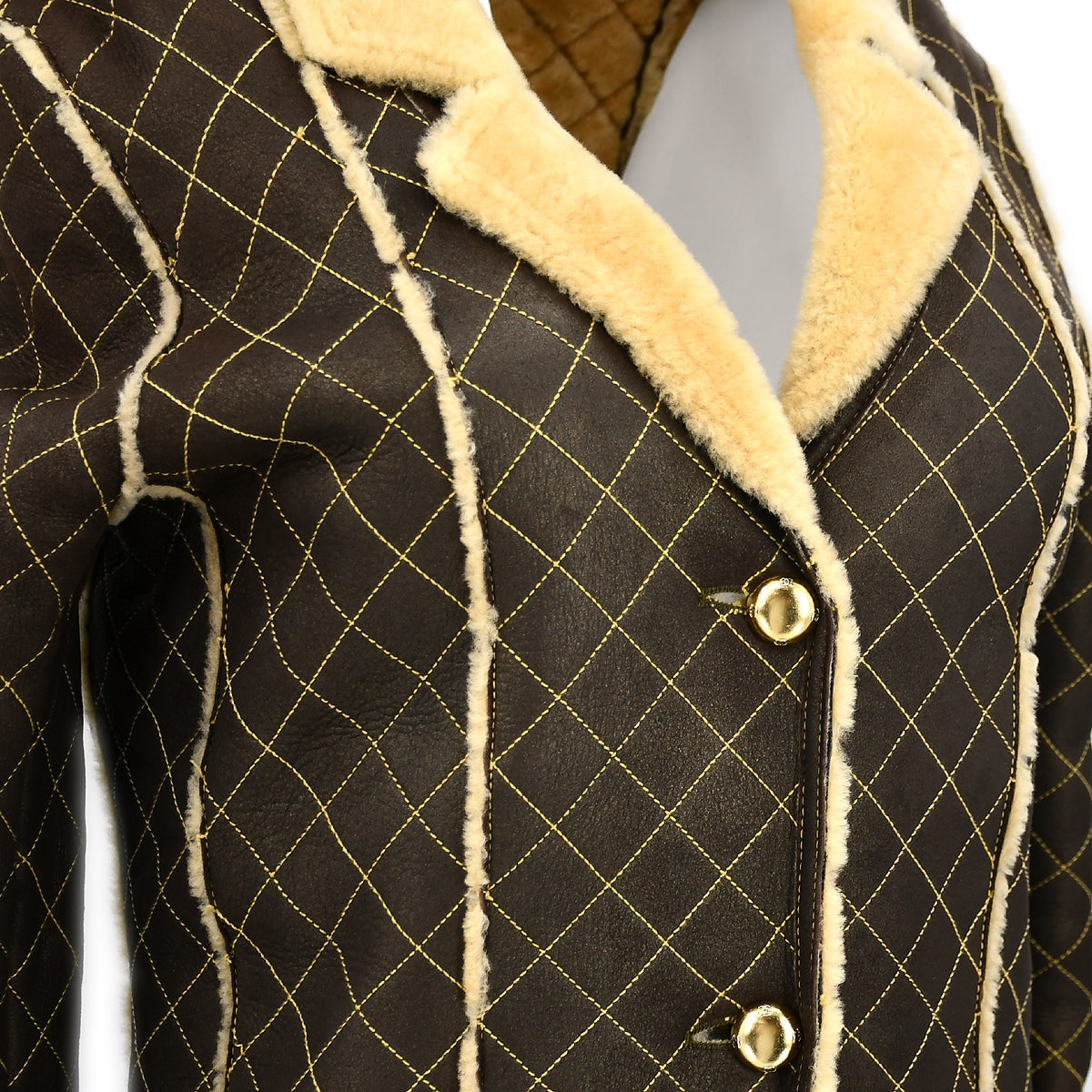 Luxury Chanel Coat Brown 04A #34