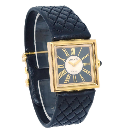 Luxury Chanel Mademoiselle Watch 18KYG