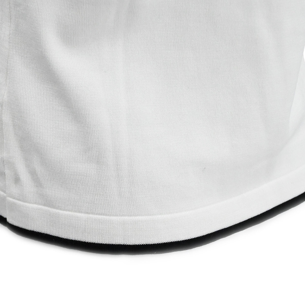 Luxury Chanel Polo T-shirt Top White 96C #42