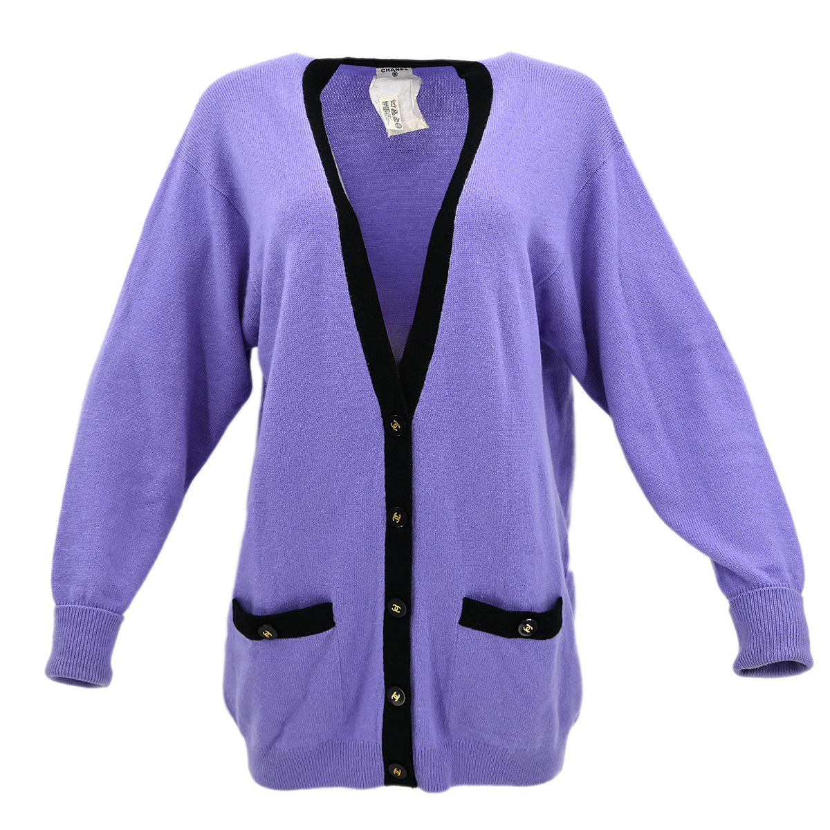 Luxury Chanel Cardigan Purple