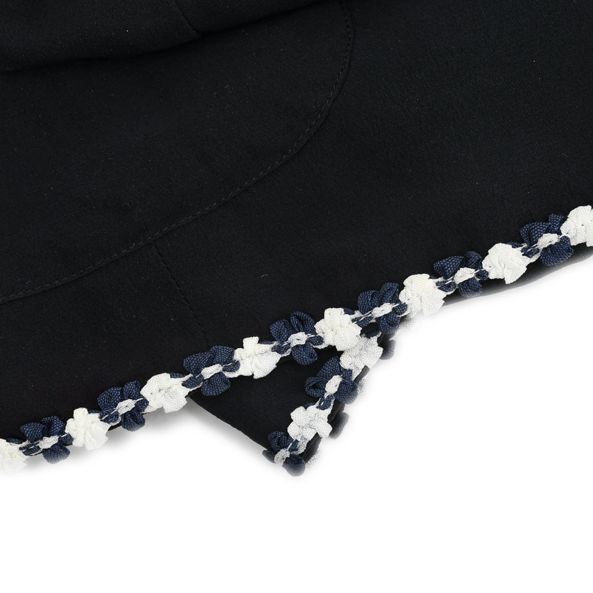 Luxury Chanel Collarless Jacket Black