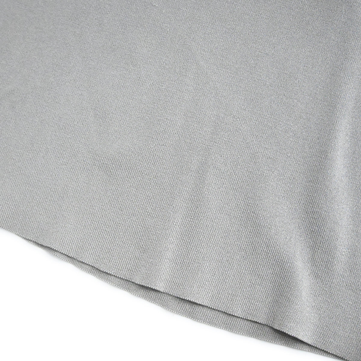 Luxury Chanel Sport Line Short Sleeve T-shirt Top Ivory Gray 01P #44