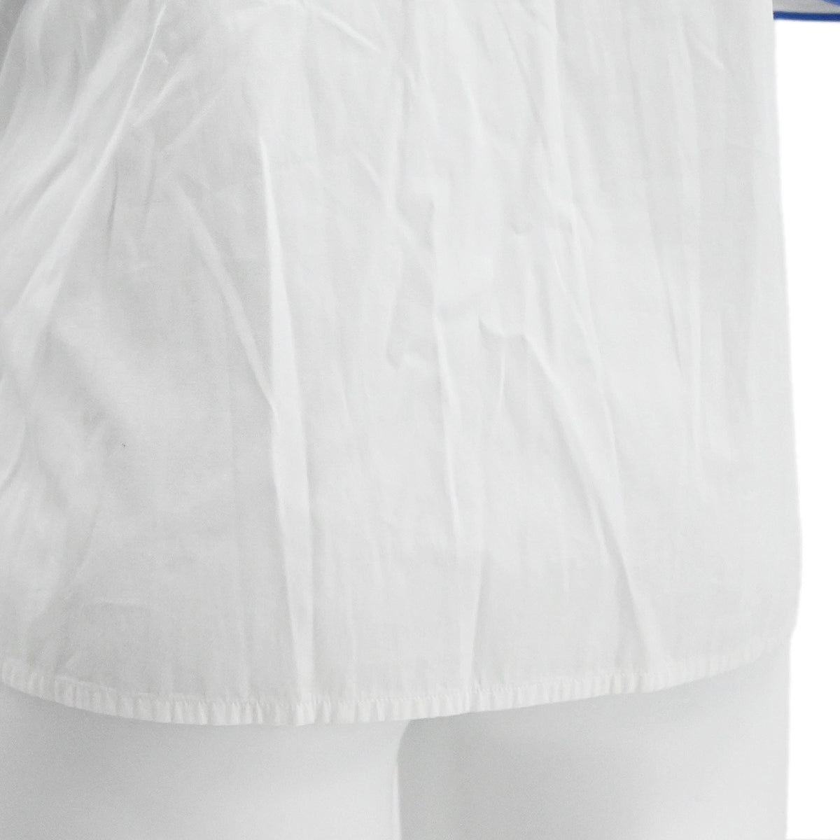 Luxury Chanel Short Sleeve Shirt White