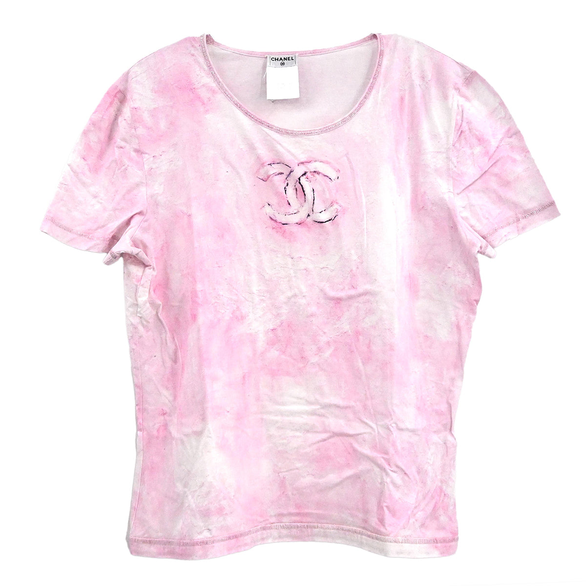 Luxury Chanel T-shirt Top Pink 09C #46