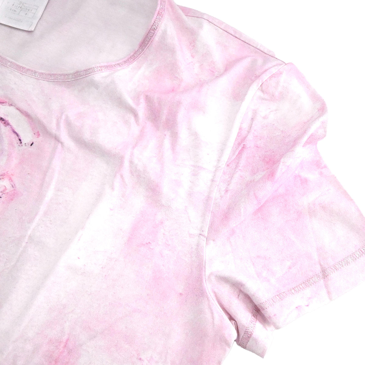 Luxury Chanel T-shirt Top Pink 09C #46