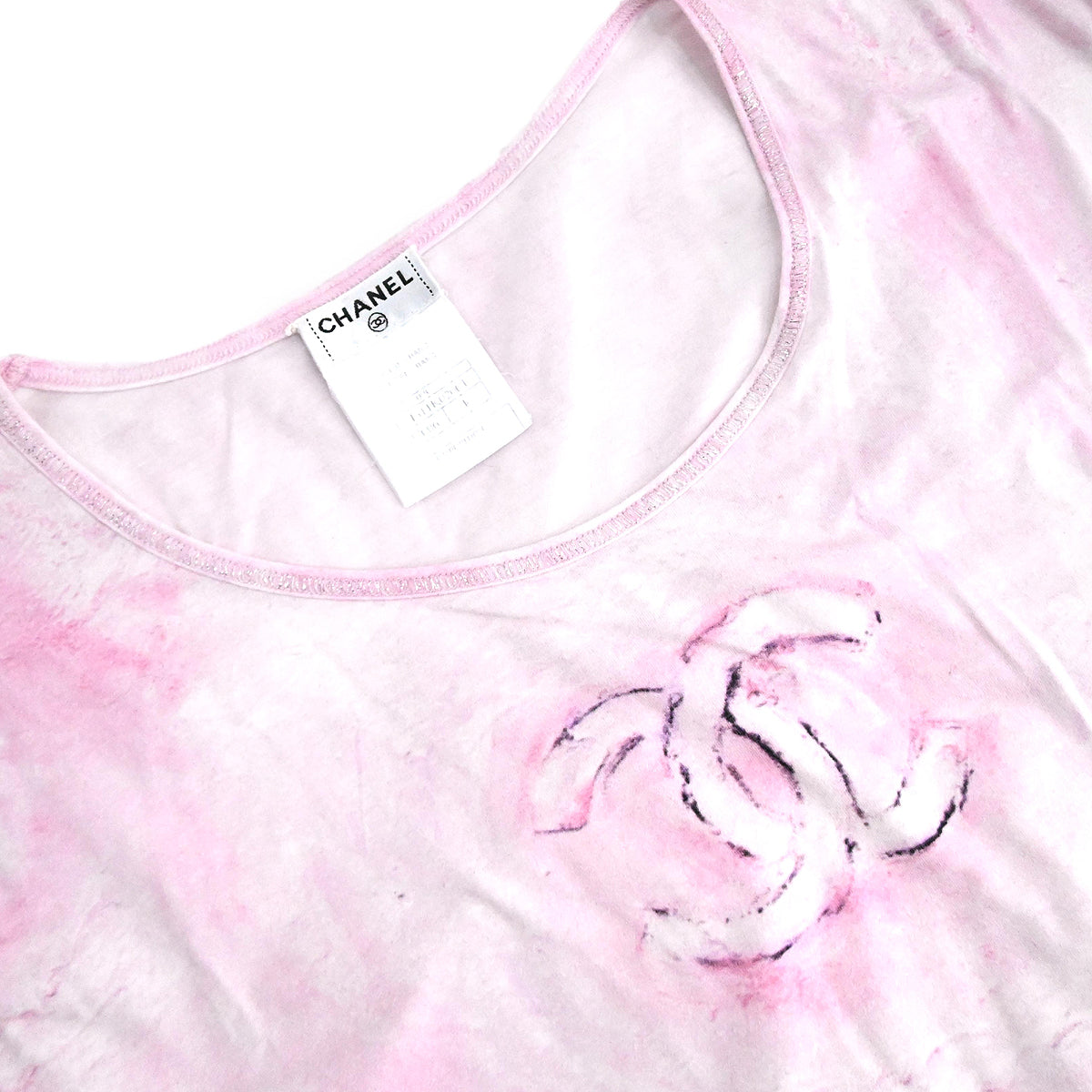 Luxury Chanel T-shirt Top Pink 09C #46
