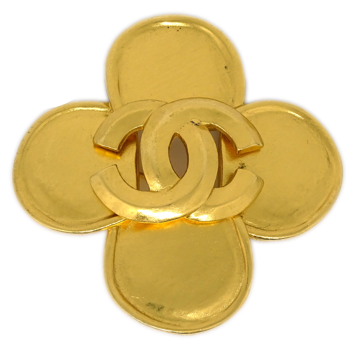 Luxury Chanel Brooch Pin Gold 96P