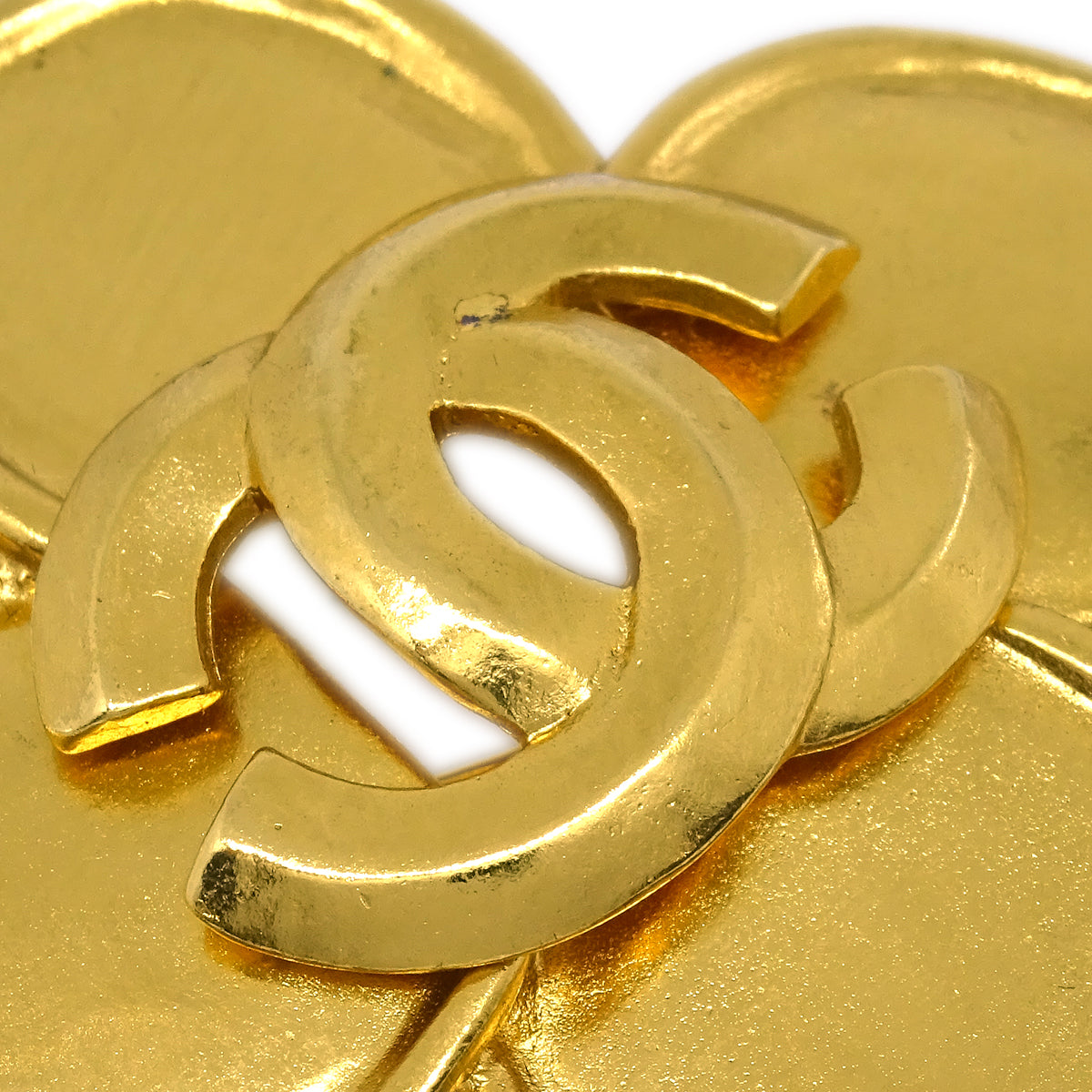 Luxury Chanel Brooch Pin Gold 96P