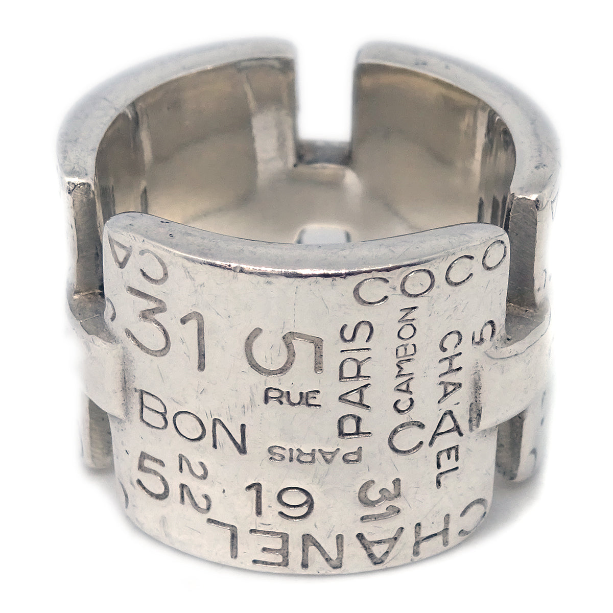 Luxury Chanel Ring SV925 Silver #56 #16