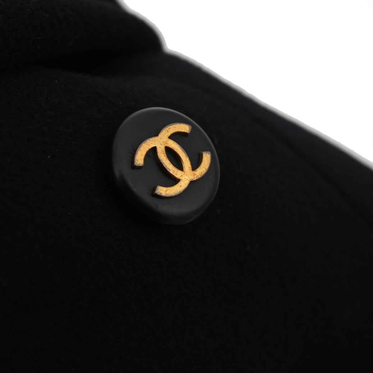Luxury Chanel Coat Black 93A #34