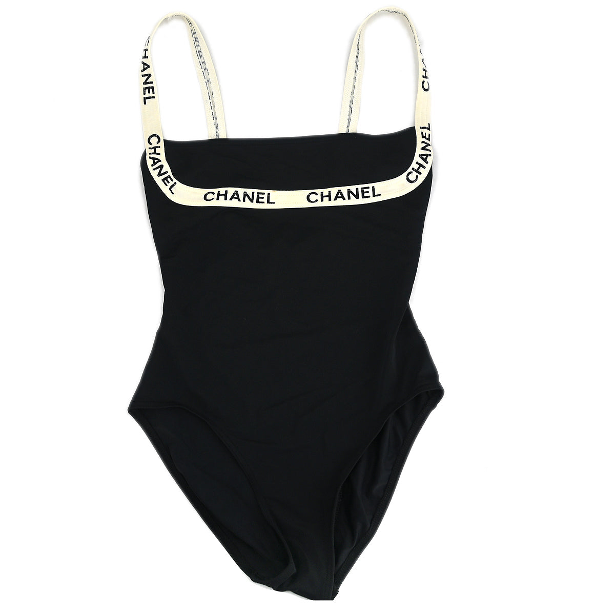 Luxury Chanel Swimwear Swimsuit Black #38