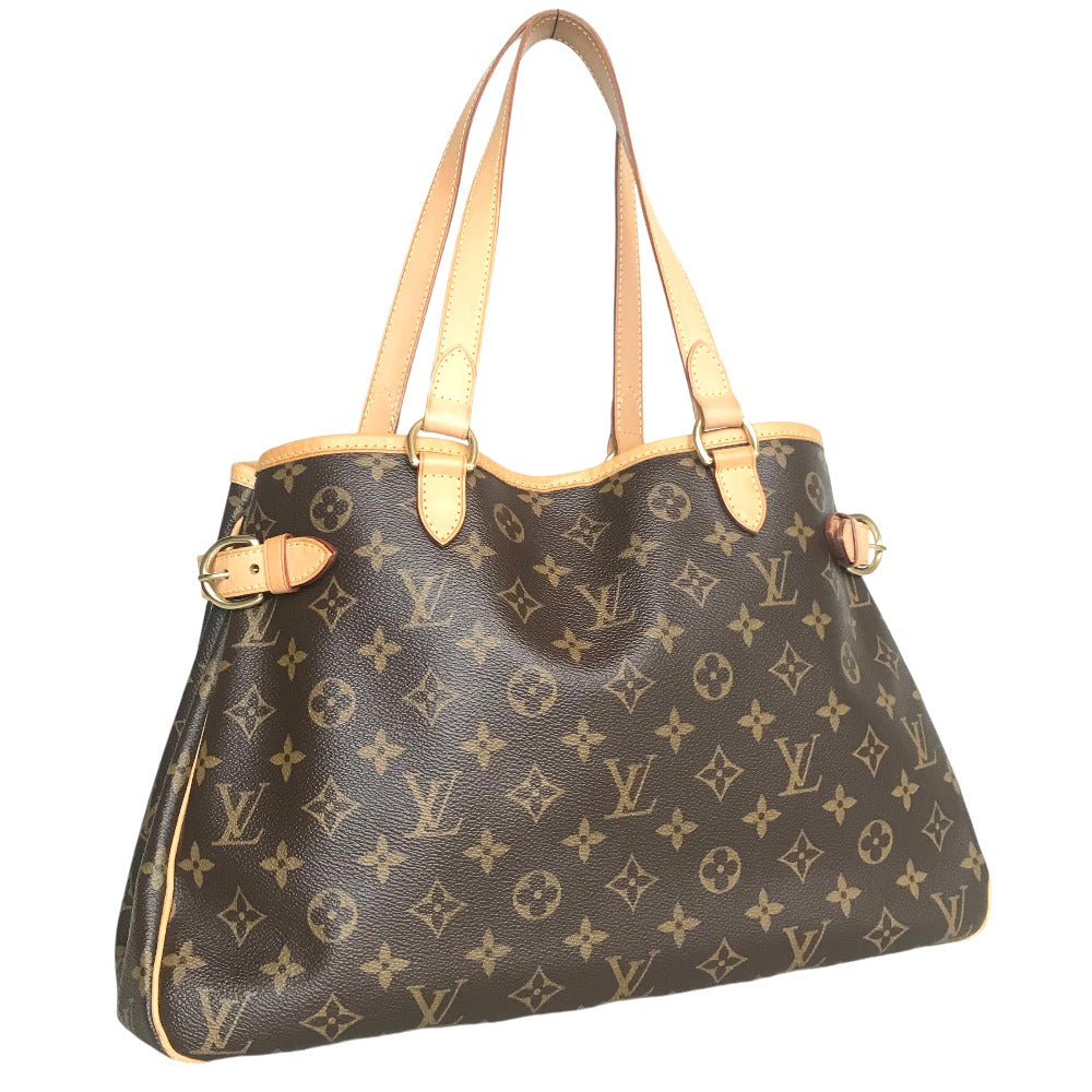 LOUIS VUITTON Tote Bag  M51154 Monogram canvas Brown Batignolles Horizontal