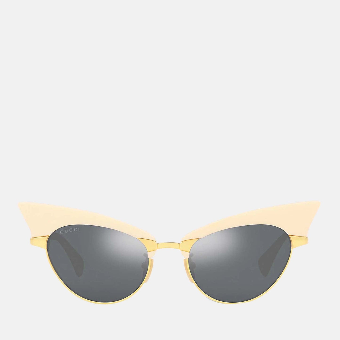 Luxury Gucci Trending 2025 GG1131S Metal Cat Eye-Frame Sunglasses