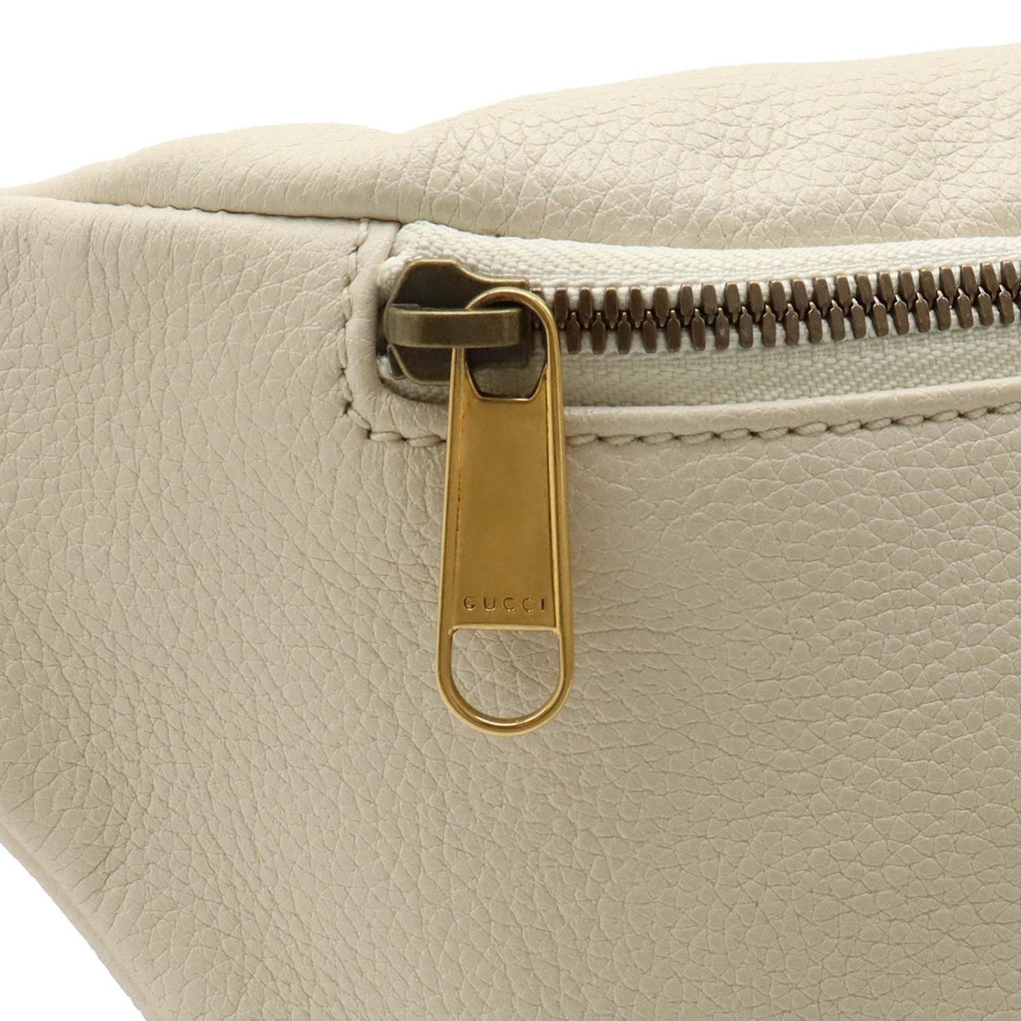 Gucci Logo  Leather Shoulder Bag ()