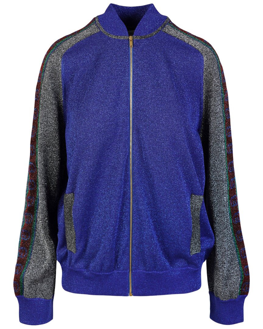 Luxury Gucci Trending 2025 Plain Stitch Wool Bomber Jacket