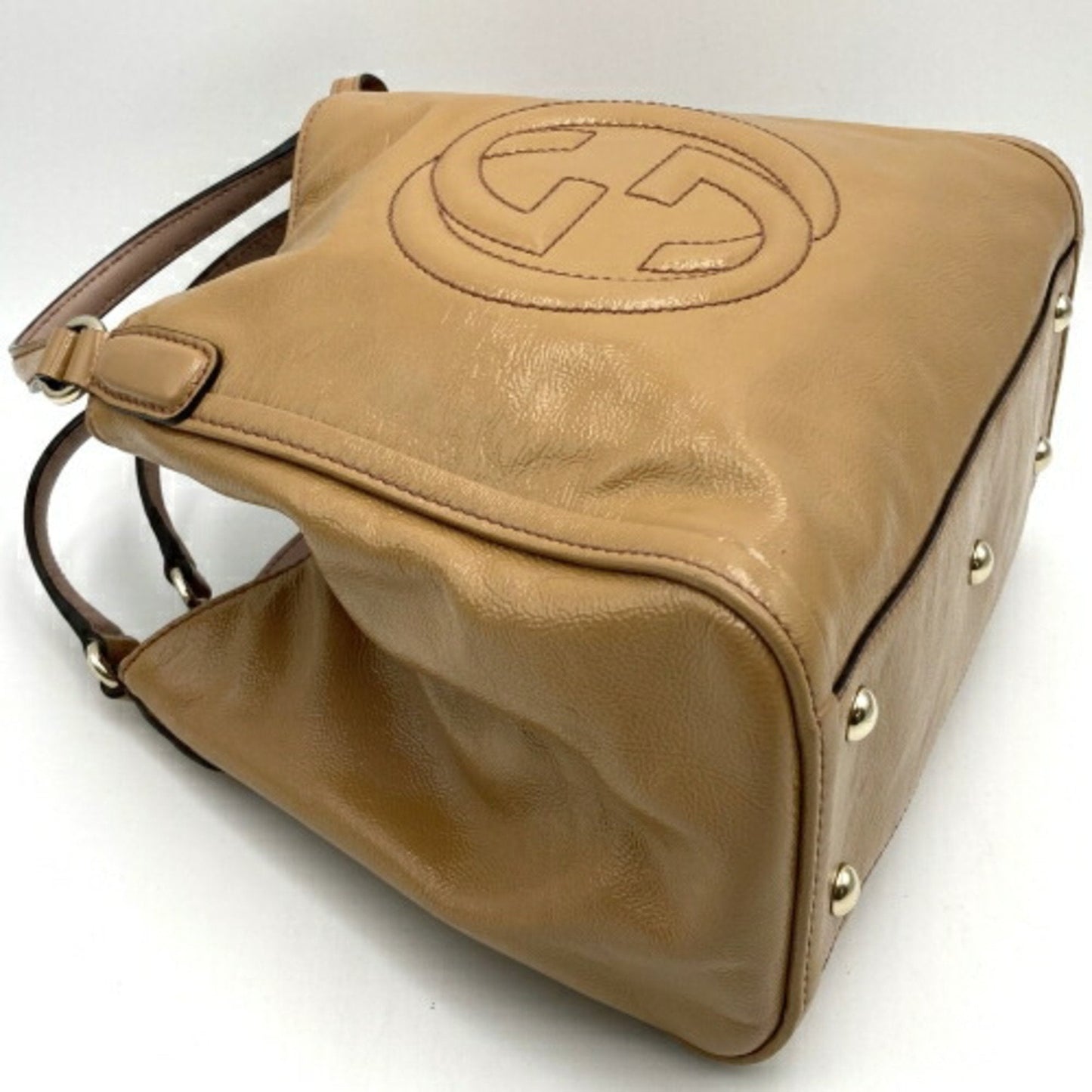 Gucci Soho  Patent Leather Tote Bag ()