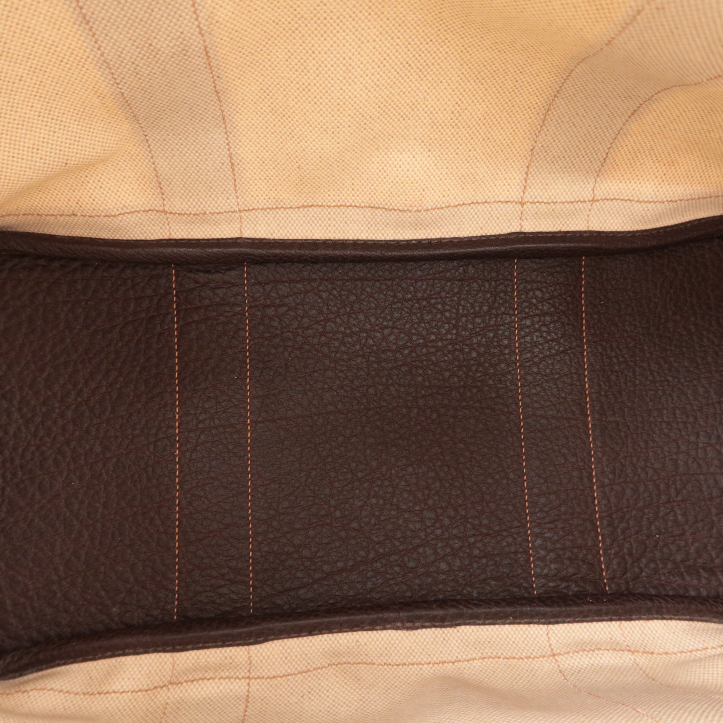 Luxury Hermes Garden Party Toile Ash Leather PM 髫ｨ繝ｻ・ｽ・｡ I  Stamped Beige
