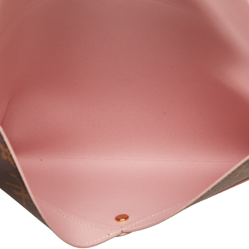 Louis Vuitton Monogram Pochette Kirigami Clutch Bag Second Bag Pocket 3 Set M62034 Brown Pink PVC Leather  Louis Vuitton